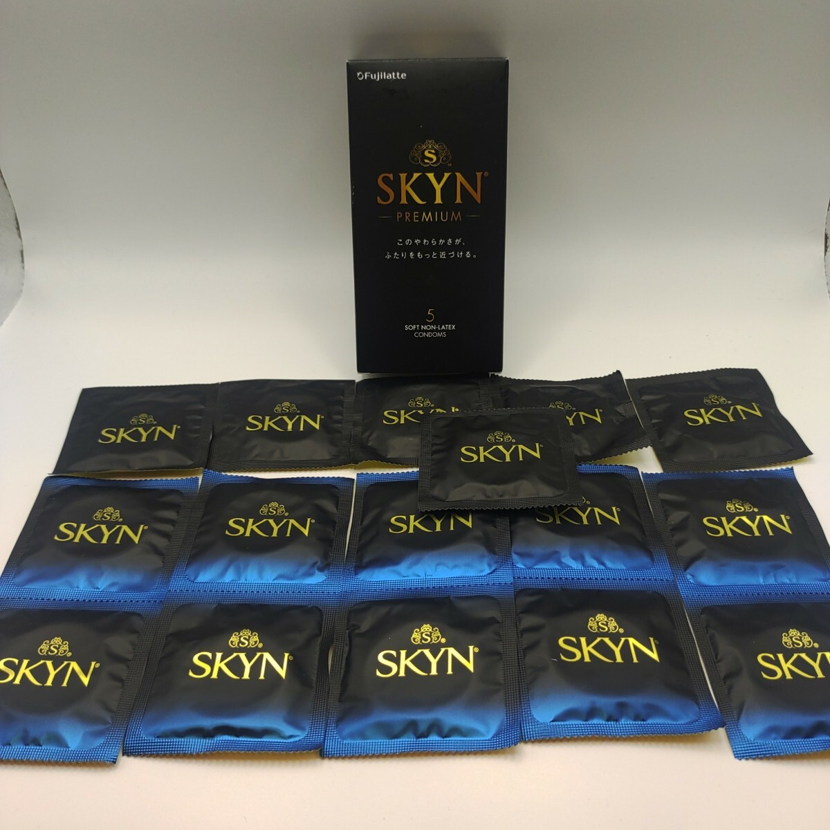 SKYN PREMIUM EXTRA LUB 不二ラテックス コンドーム まとめ売り 16個セット 6S-6500 【未使用品】 