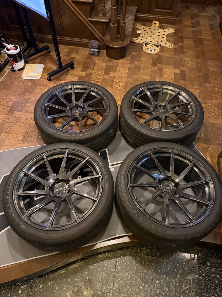 格安 超高級 鍛造品 アメ鍛 タイヤホイールセット ADV.1 ADV10R M.V1 23in メルセデスベンツ AMG Gクラス ゲレンデ W463A G63 G350d G400d 