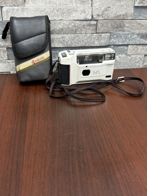  京セラ Kyocera TD Carl Zeiss Tessar 35mm F3.5 T テッサー コンパクト フィルムカメラ ケース付き！