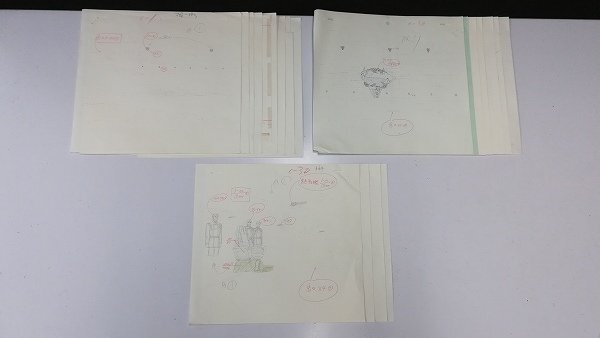 mW037b [人気] OVA 銀河英雄伝説 第108話 C-1/C-3B/C-30 ブリュンヒルト ビッテンフェルト 他 原画 修正 | ホビー R