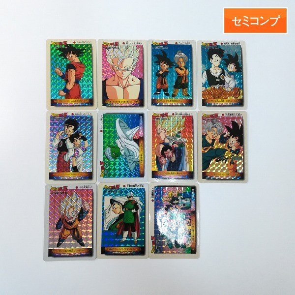 sC814s [セミコンプ] アマダ ドラゴンボール PPカード 23弾 プリズムカード 計11枚 シールタイプ ※No.1024 欠品 | カードダス