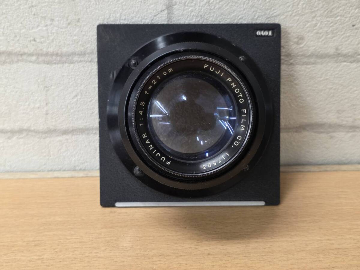 AK★ R80602 FUJIFILM 富士フイルム FUJINAR 21cm F4.5 大判レンズ ★