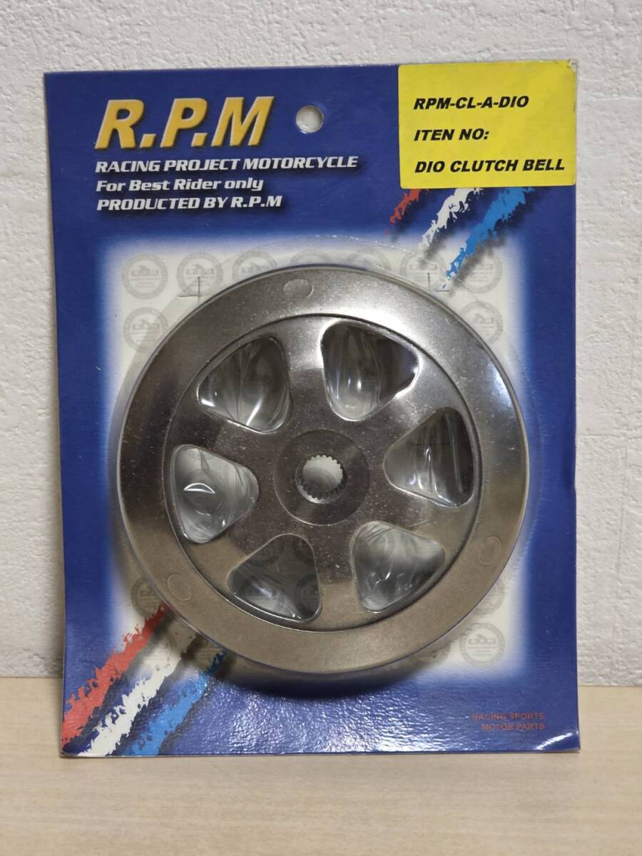 AK ②★ R80602 未使用 R.P.M DIO CLUTCH BELL クラッチボール RPM-CL-A-DIO クラッチカバー クラッチアウター カスタム 部品 パーツ ★