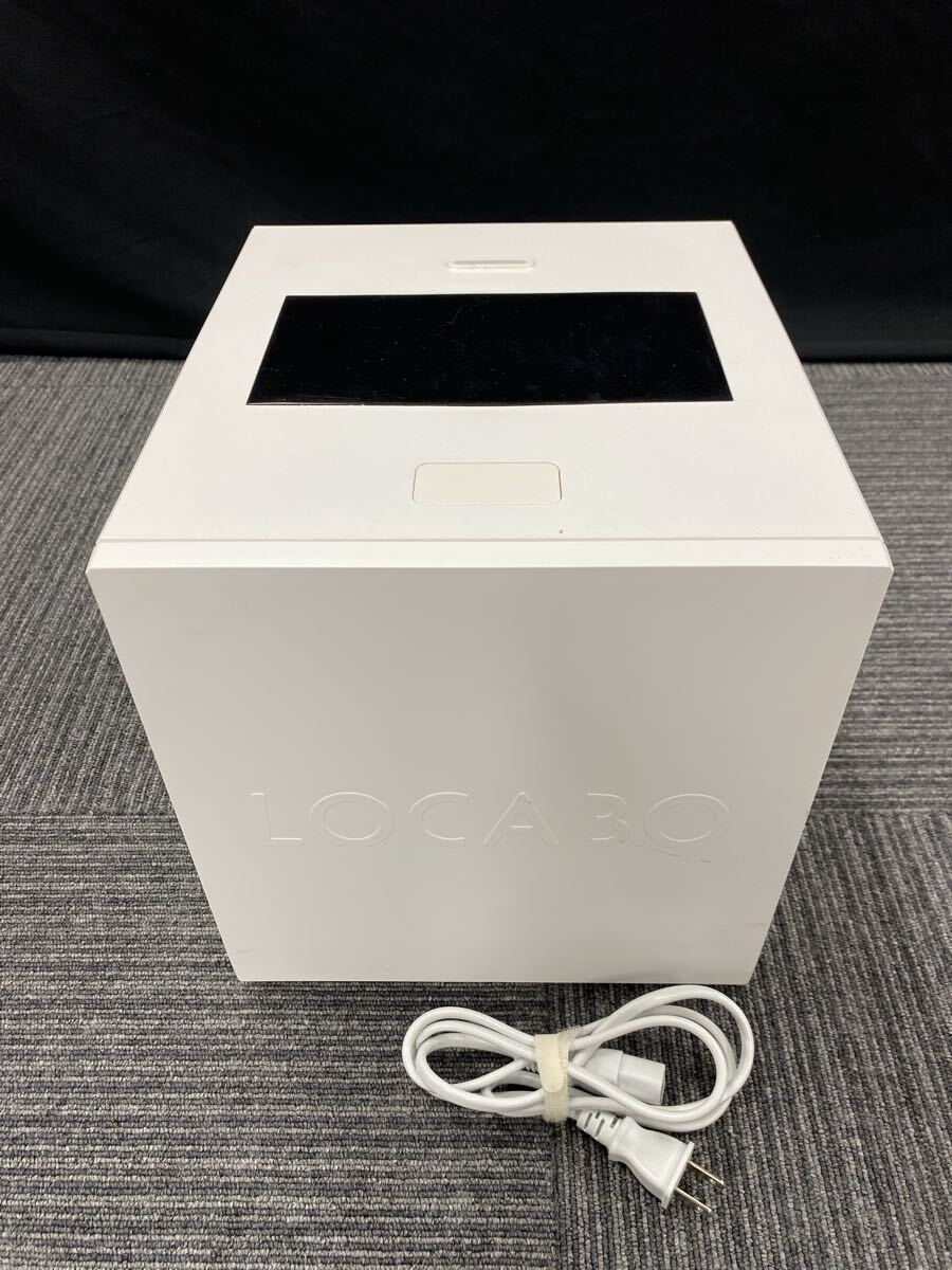 ②　夏本 5月 No.65 LOCABO ロカボ LOCABO:V 糖質カット炊飯器 LOCV-3D7040 ホワイト 調理器具 通電動作不可 ジャンク 汚れ有り