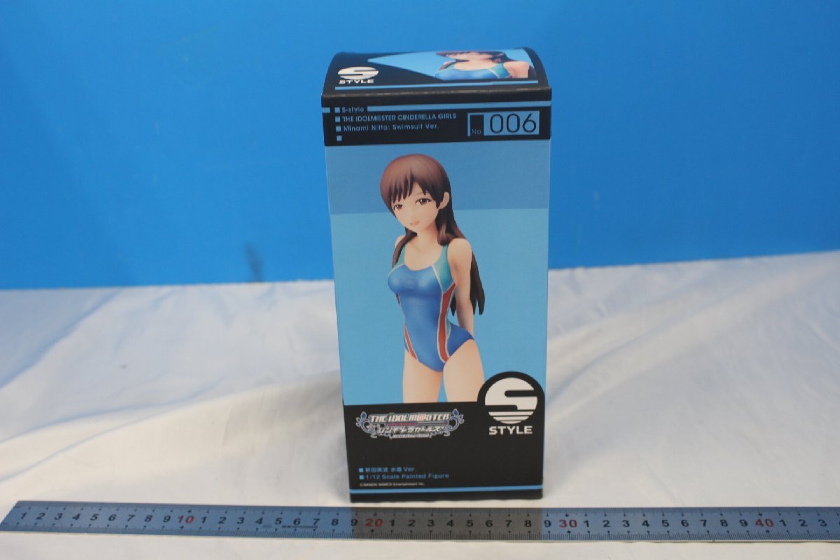 T4697★同梱不可★フリーイング アイドルマスター シンデレラガールズ 新田美波 水着Ver. 1/12