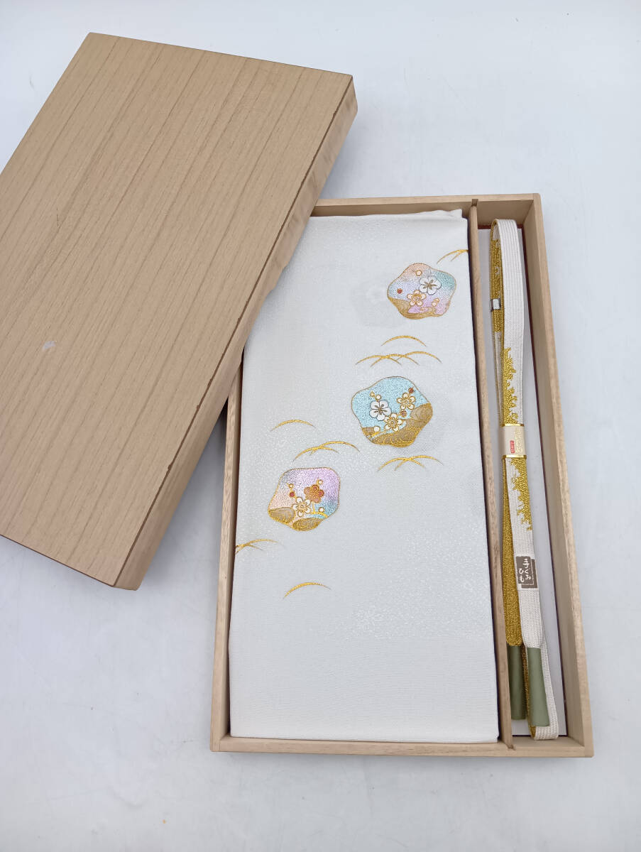 帯締め 帯揚げ セット 絹100％ 和装小物 着付け 着物_Y6845