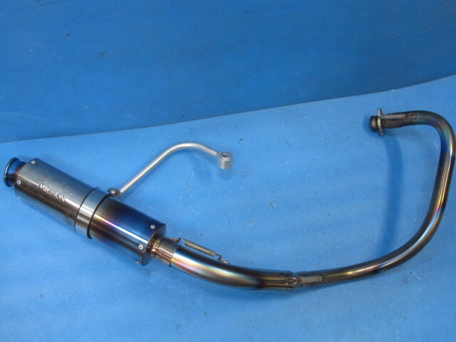 エイプ50/100　AC16/HC07 オオニシヒートマジック　フルチタンマフラー