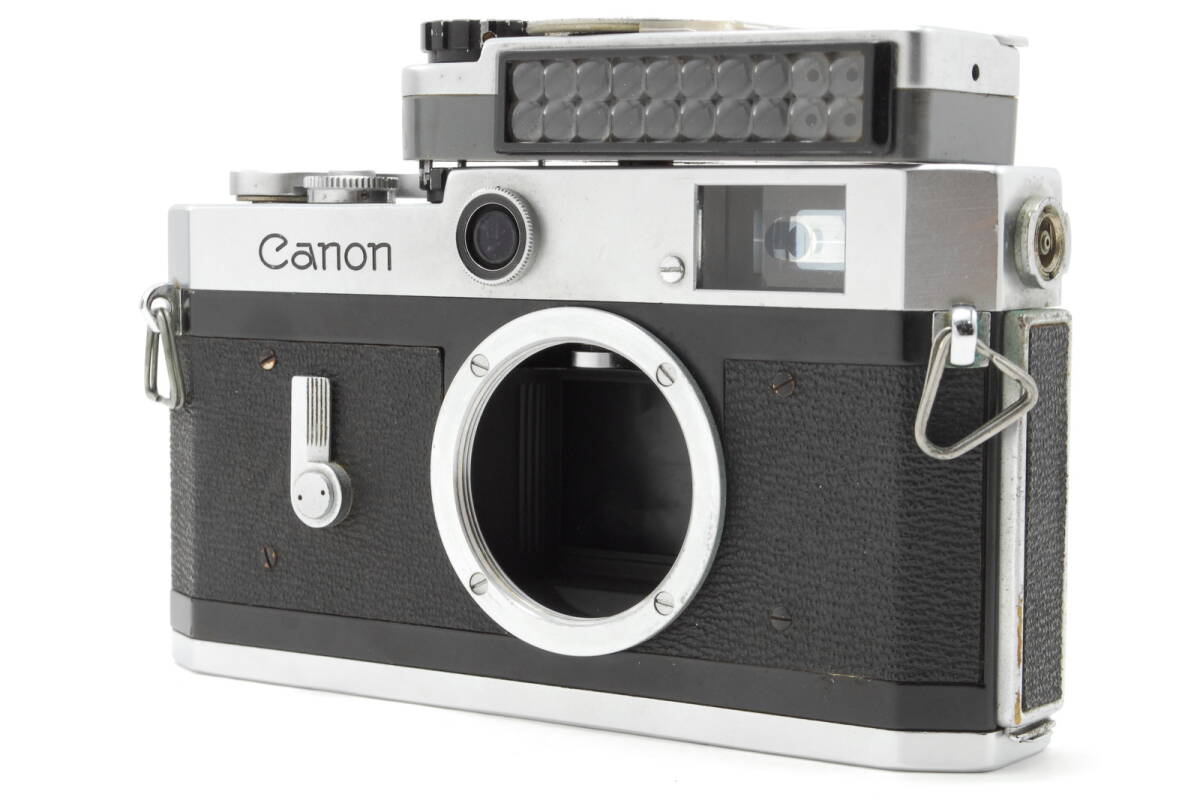 【美品】Canon P Rangefinder 35mm Film Camera Silver Body キャノン レンジファインダー カメラ #B-789