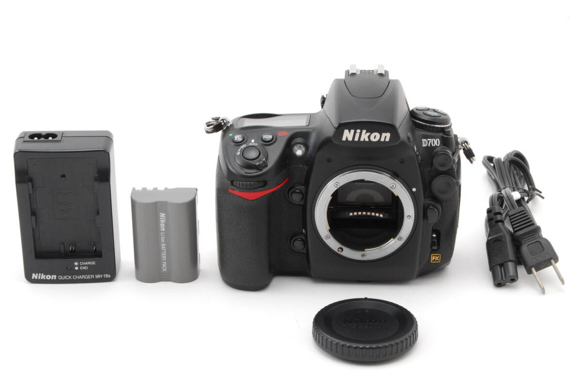 【美品】Nikon D700 12.1MP Digital SLR Camera Black Body ニコン デジタル カメラ #B-803
