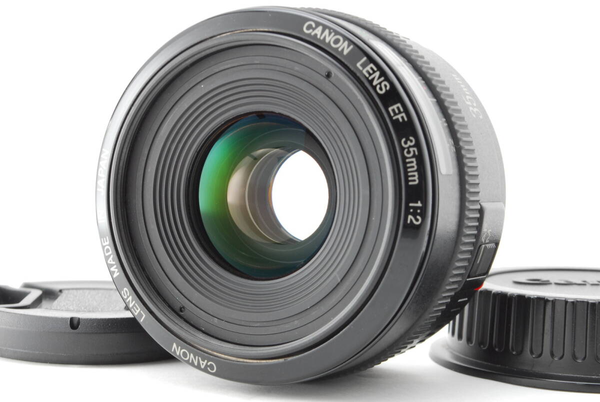 【美品】Canon EF 35mm f/2 Wide Angle AF Lens For Canon EF Mount キャノン 望遠 レンズ #B-805