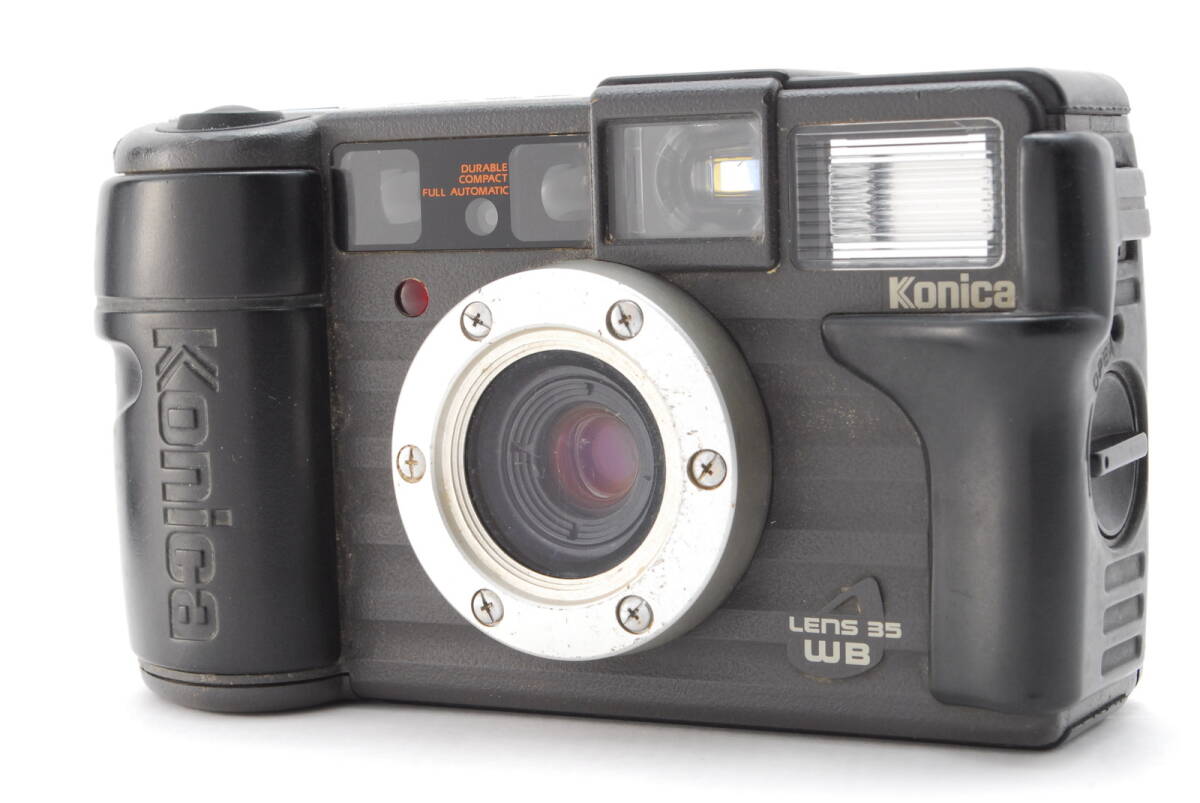 【美品】Konica Genbakantoku 35 WB Point & Shoot 35mm Film Camera コニカ フィルム カメラ #B-814