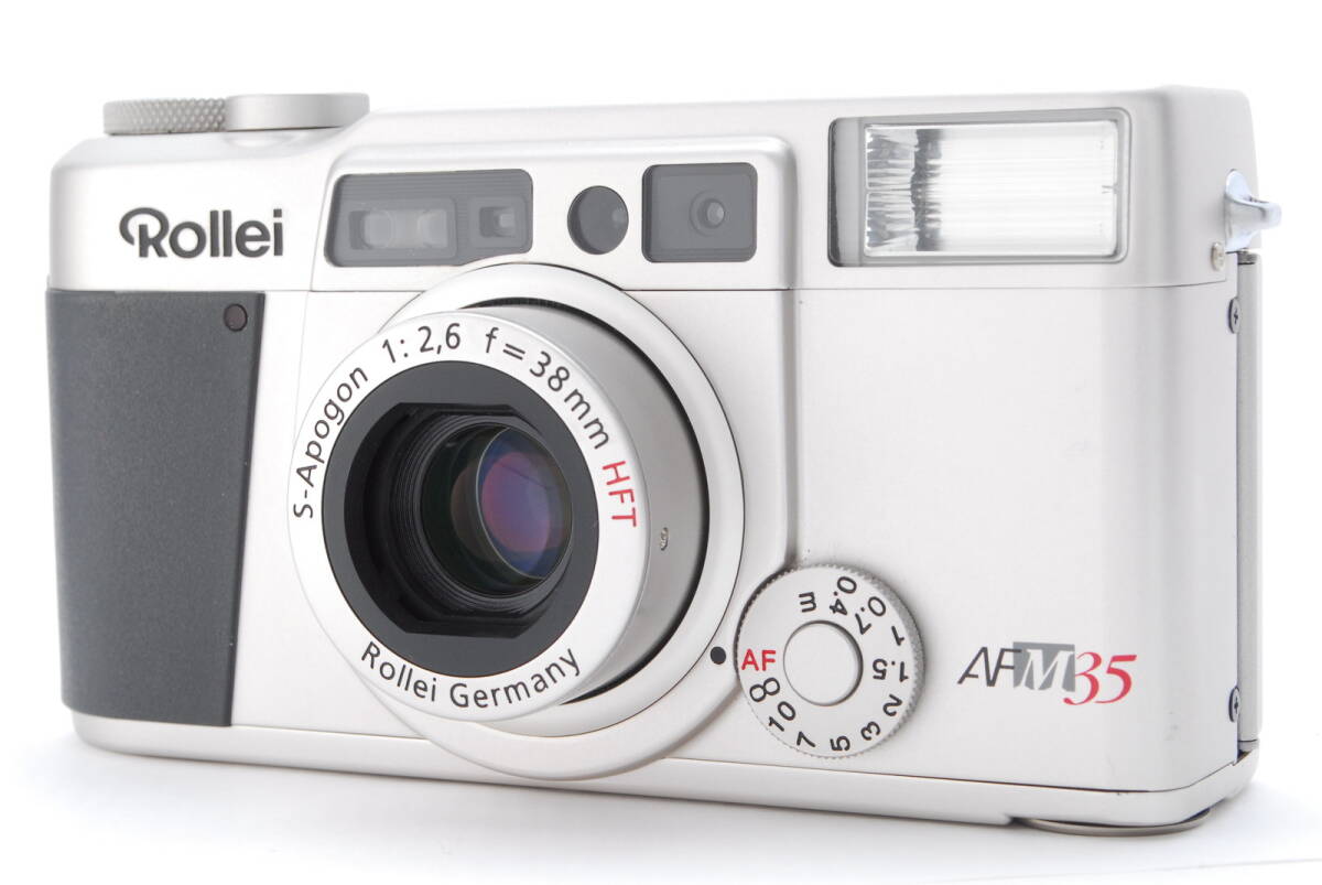 【ほぼ未使用】Rollei AFM 35 Point & Shoot Film Camera Body 38mm f/2.6 ローライ フィルム カメラ #B-81