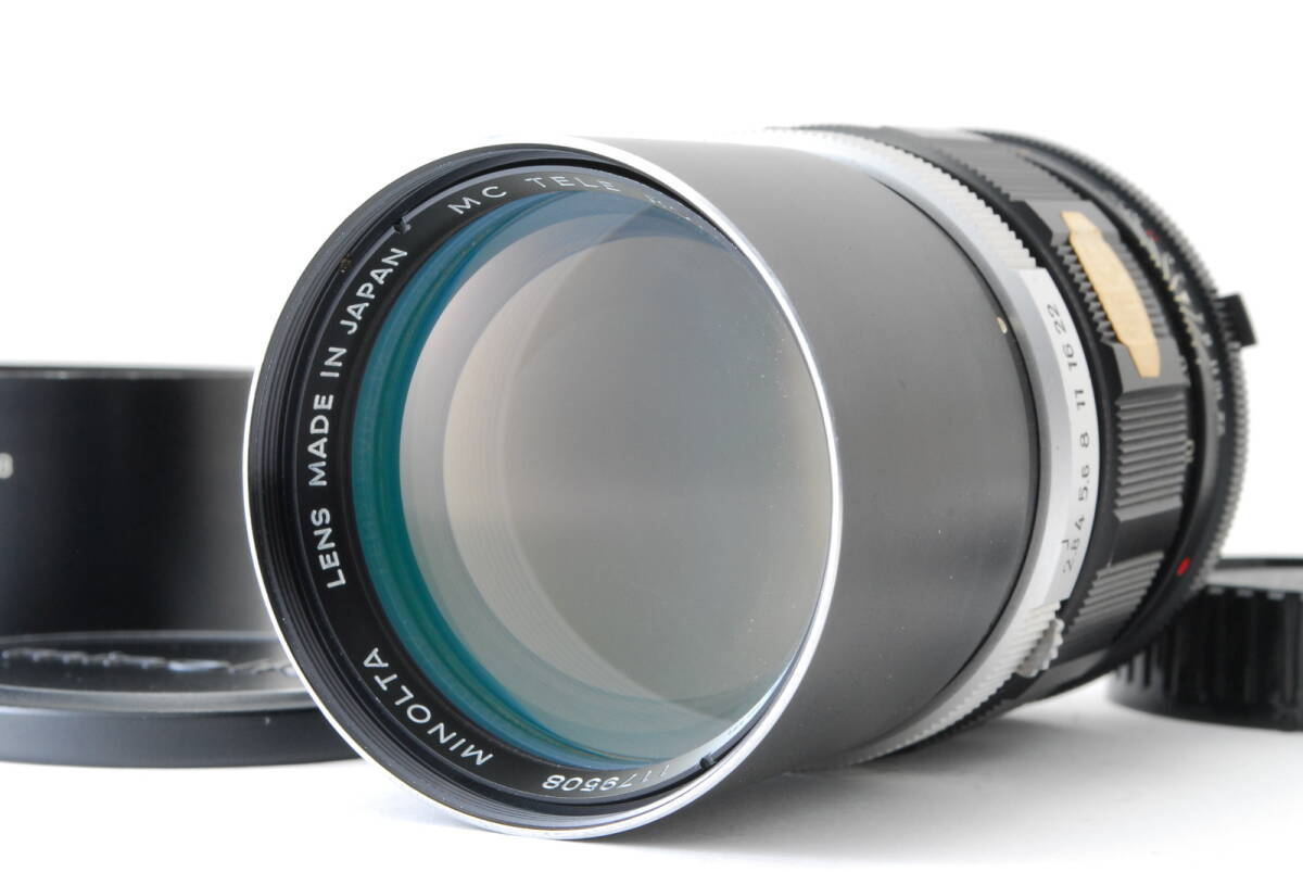【美品】Minolta MC Tele Rokkor PF 135mm f/2.8 MF Telephoto Lens ミノルタ レンズ #B-825