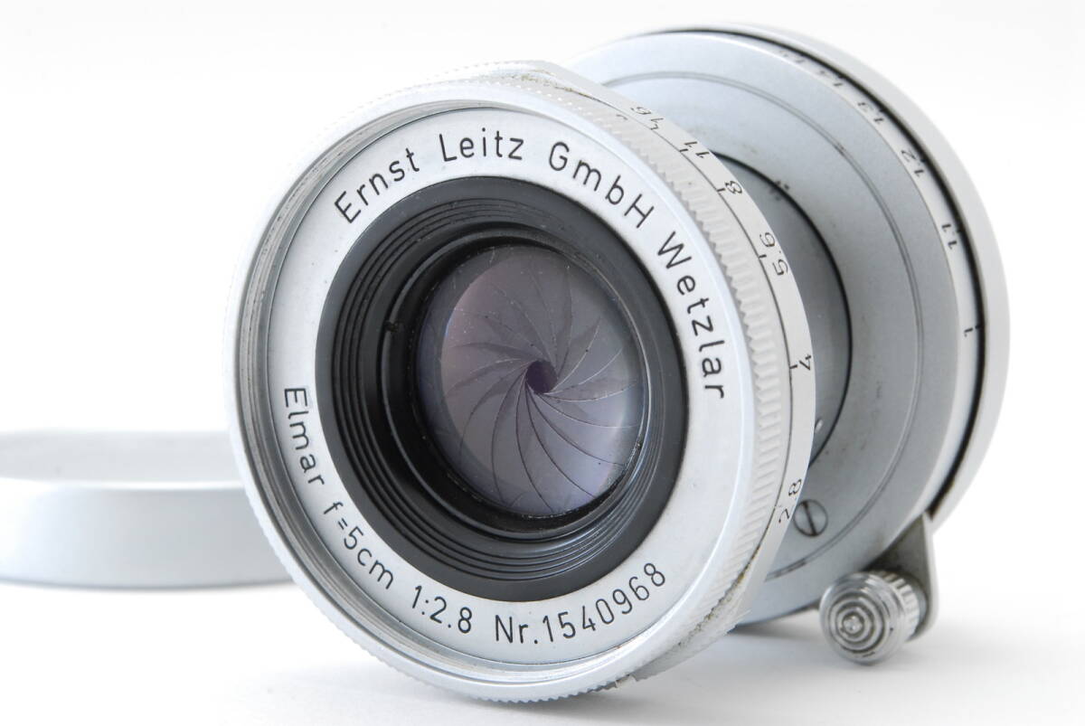  【美品】Leica Elmar LTM 50mm f2.8 5cm Ernst Leitz GmbH Wetzlar L39 ライカ エルマー レンズ #B-827