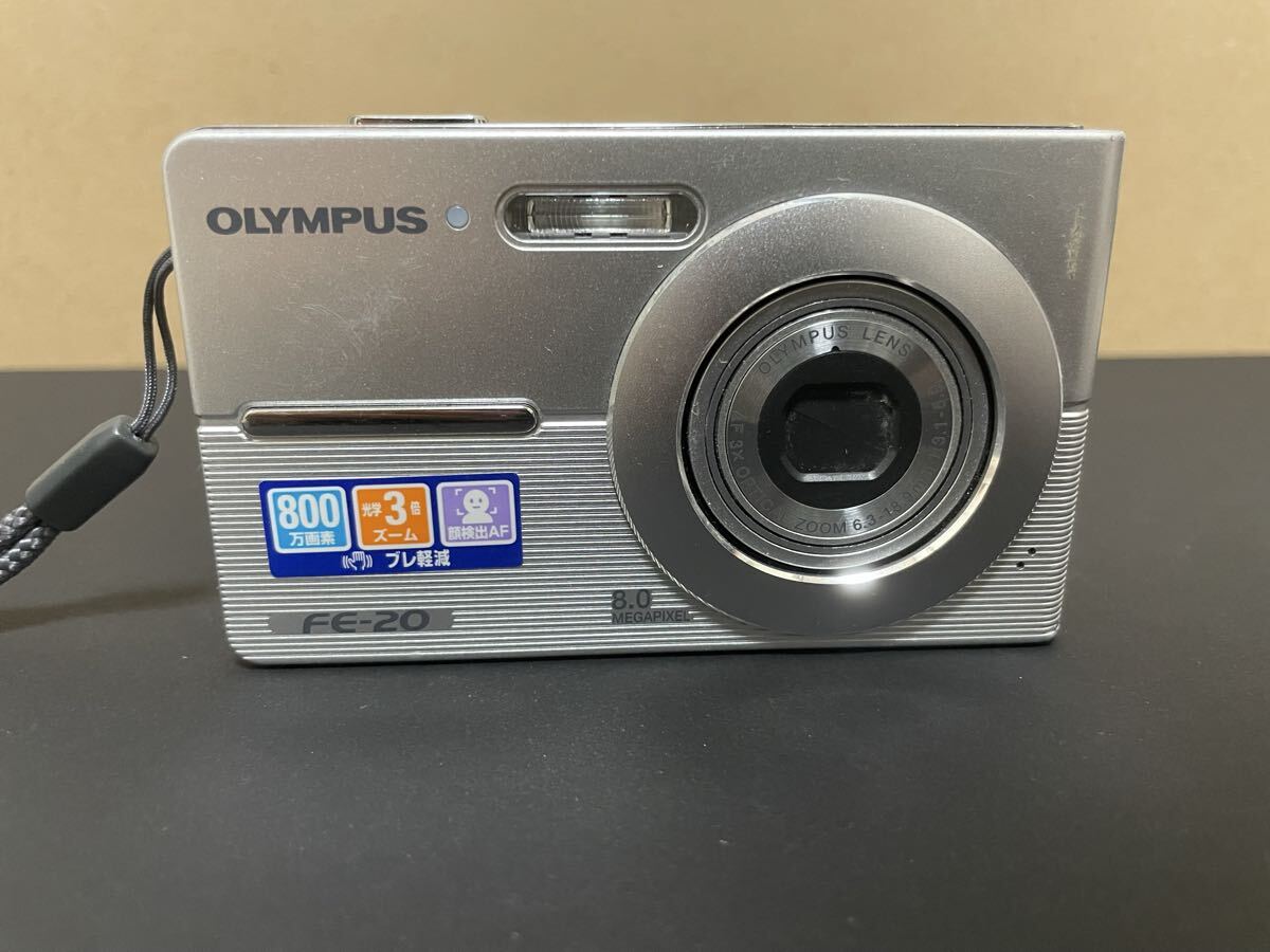 OLYMPUS オリンパス FE-20 コンパクトデジタルカメラ 800万画素