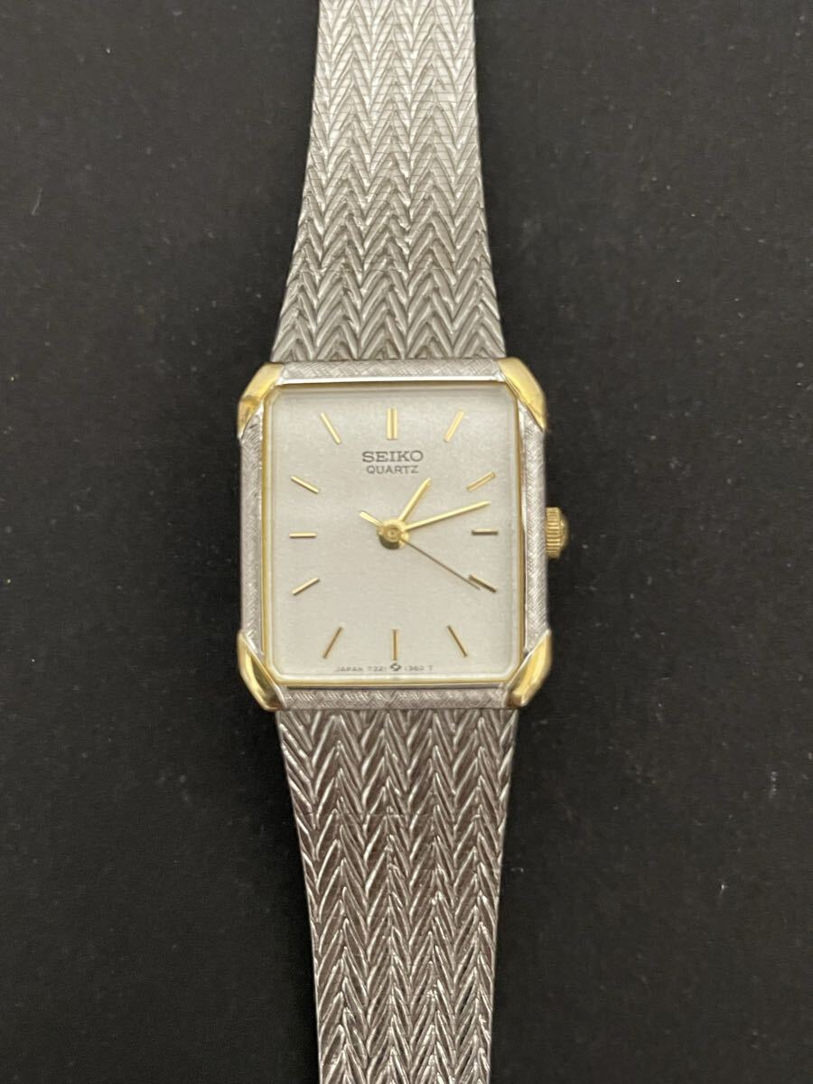 SEIKO QUARTZ セイコー クォーツ レディース腕時計 7321-5810