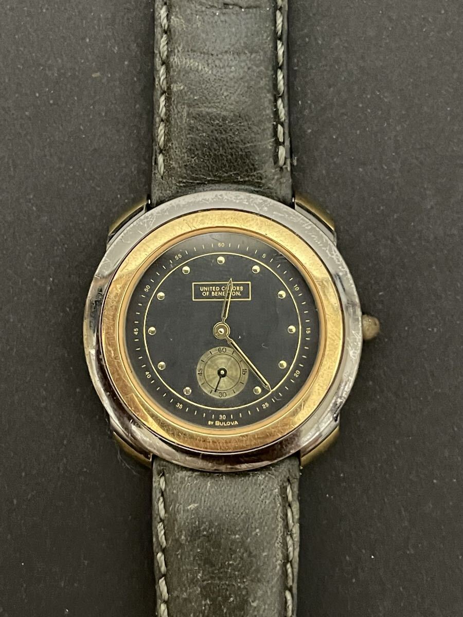 UNITED COLORS OF BENETTON by BULOVA 腕時計 クォーツ