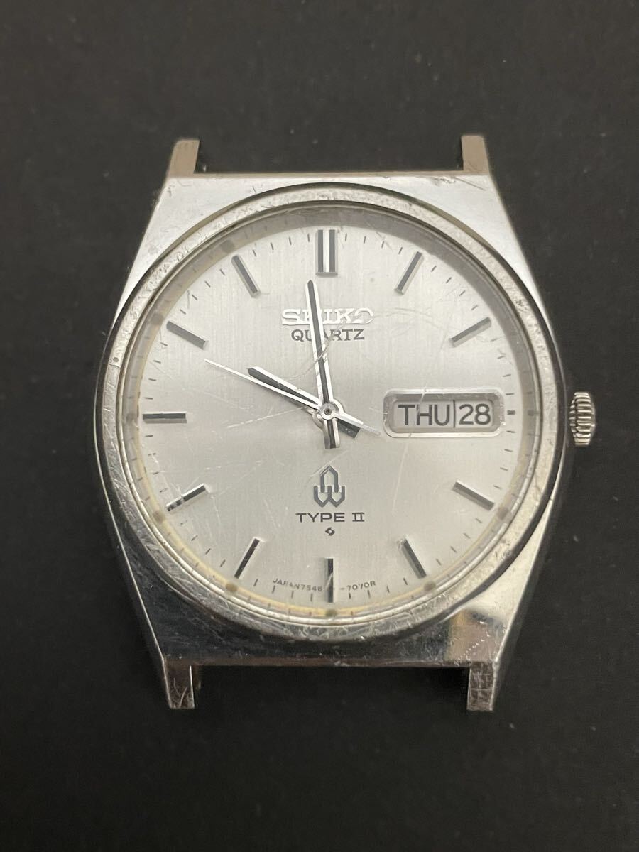 SEIKO QUARTZ TYPE II 7546-7060R デイデイト メンズ腕時計