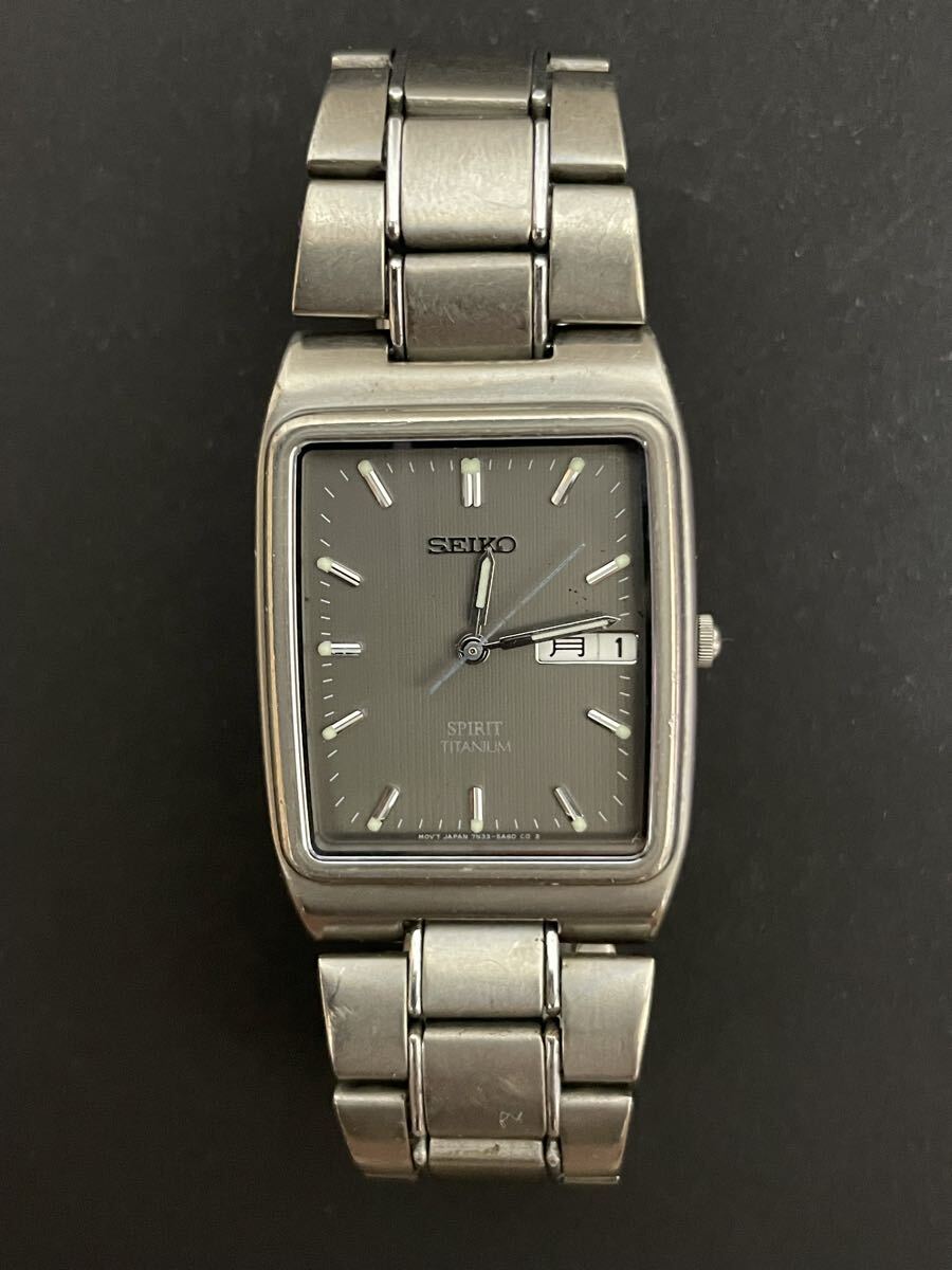 SEIKO SPIRIT TITANIUM セイコー スピリット チタン 腕時計