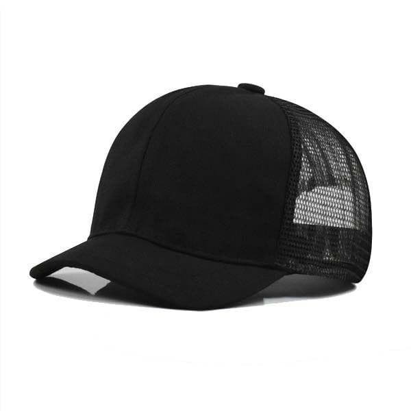 BLK つば短い やわらかコットンメッシュキャップ つば短め メンズ レディース