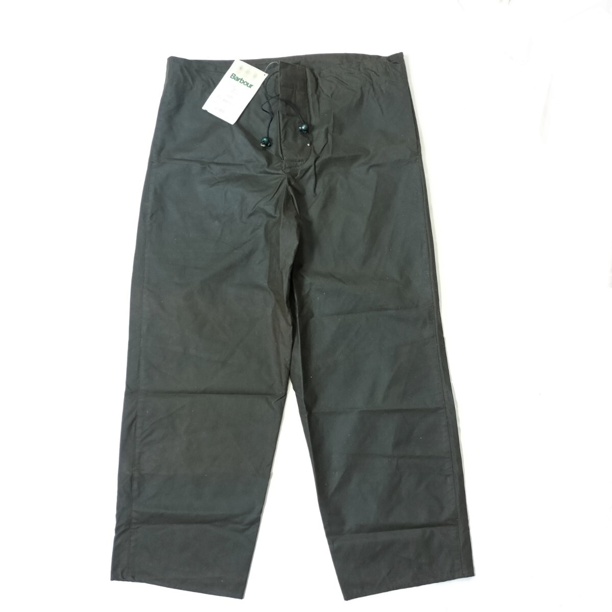 90s DEADSTOCK Barbour デッドストック　バブアー　パンツ　ラインドトラウザー1992年　ヘビーウェイト　　オーバーパンツ 