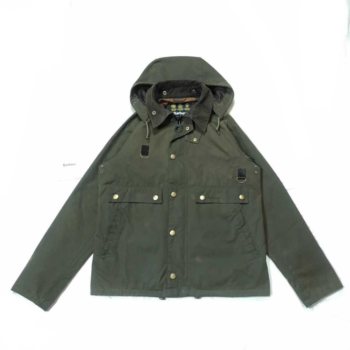 Mint Barbour speyside M　オリーブ　2018 バブアー　スペイサイド フィッシングジャケットSpey スペイ