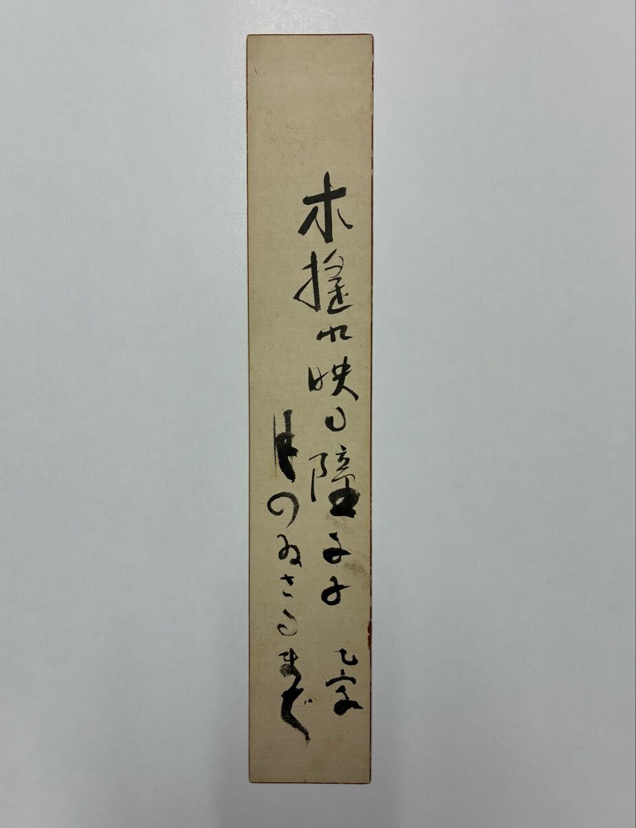 ２０　大須賀乙字 肉筆短冊 自筆 直筆 俳句 俳人 俳論家