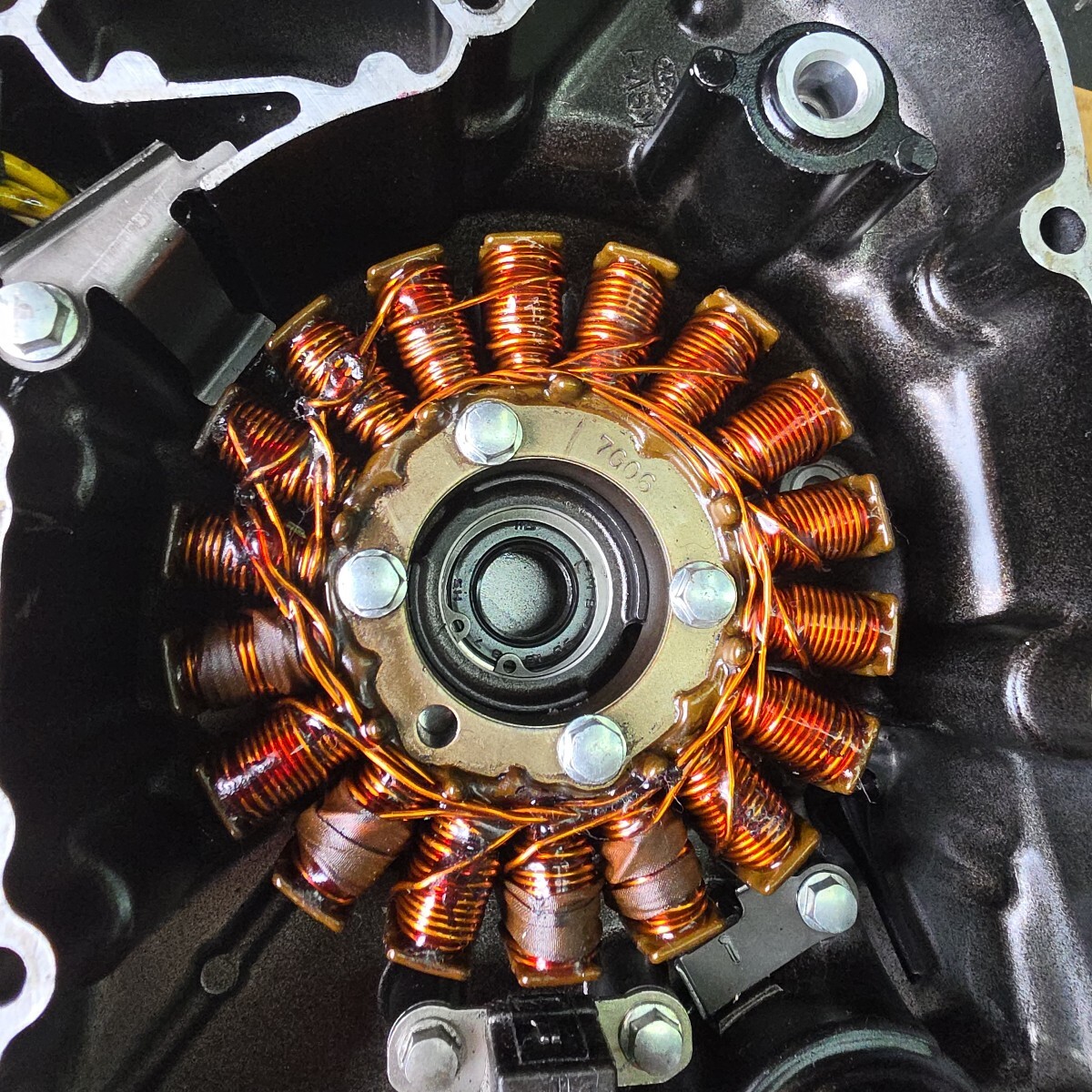 ホンダフォルッアMF08用 ジェネレーター ケース付き