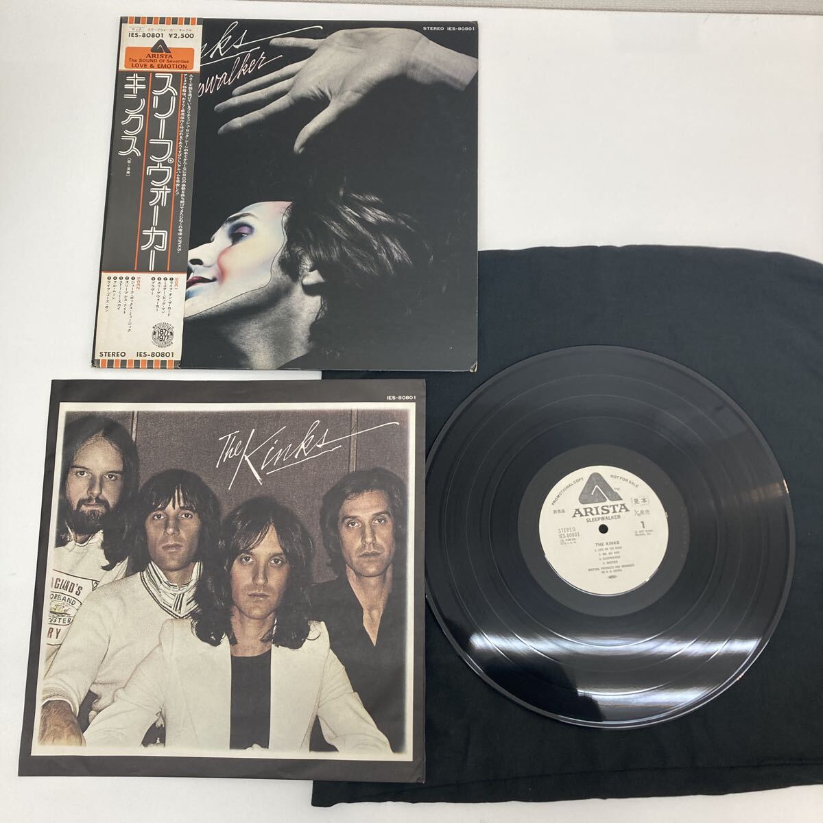 【2490G】The Kinks キンクス / Sleepwalker スリープウォーカー IES-80801 希少な見本版 自宅保管 現状での出品です 