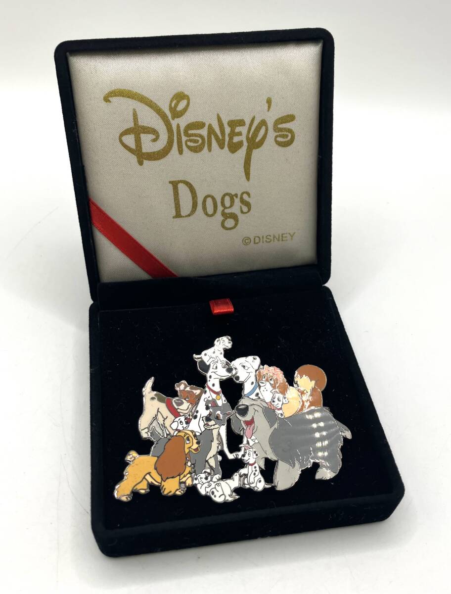【9232】ディズニー　ピンバッジ/ピンバッチ　わんわん物語　犬　ディズニードッグ　Disney