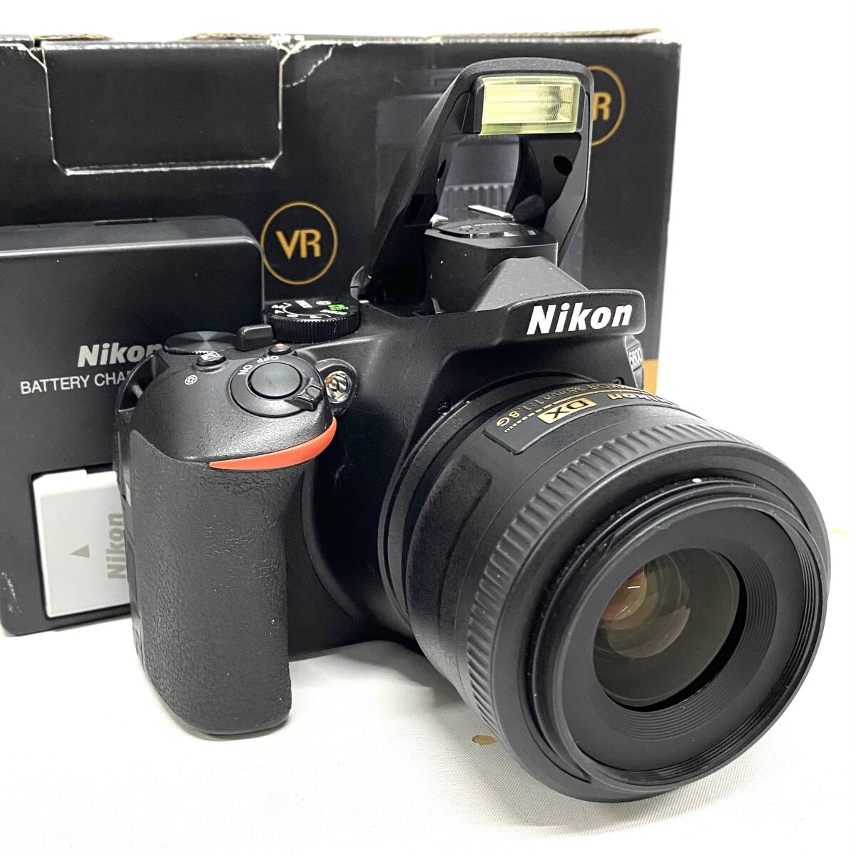 1円～ 0TN24450526 Nikon ニコン デジタルカメラ 一眼レフ デジカメ D5600 AF-S NIKKOR 35㎜ 1:1.8G 撮影機器 通電確認 撮影未確認 現状品