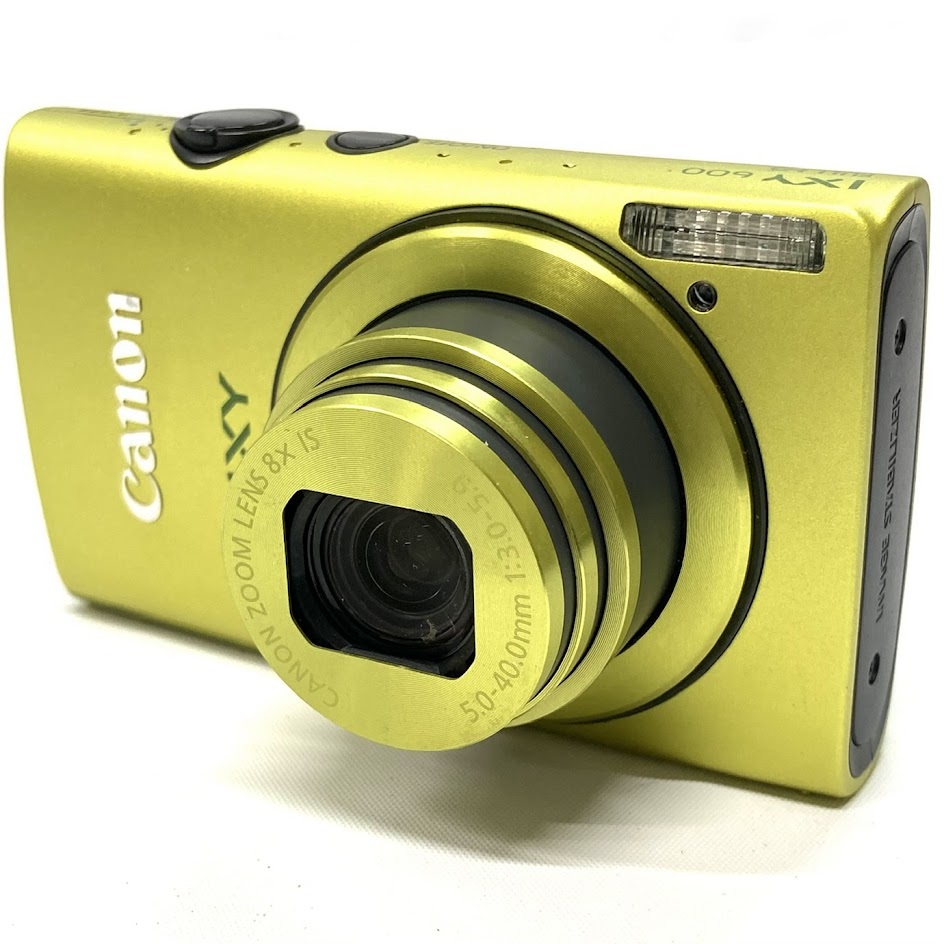 1円～ 6TN55980526 Canon キャノン IXY 600 コンパクトデジタルカメラ デジカメ 充電器欠品 PC1676 撮影機器 通電確認 撮影未確認 現状品