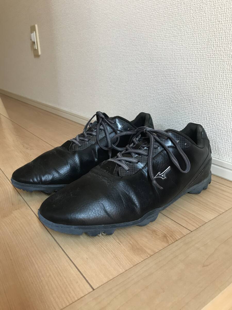 ミズノ　mizuno ゴルフシューズ ワイドスタイルライトST ゴルフ 防水 メンズ ブラック E スーパーワイド クリアランス　サイズ28CM