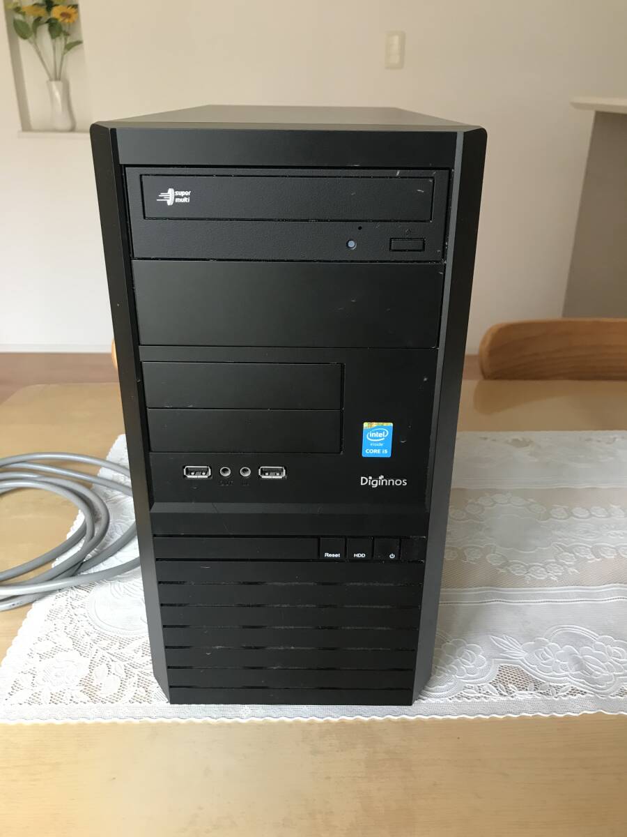 コンピューター　パソコン　デスクトップ　PC 本体　CPU I5 4590 3.30ghz メモリ8GB HDD500GB DVDROM 動作確認済み