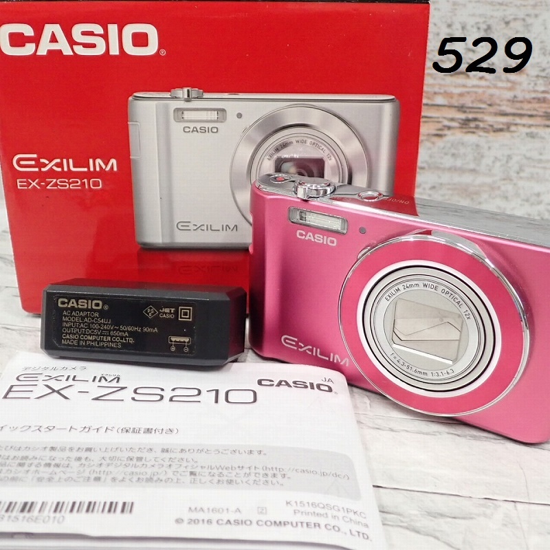 ●MK-529　Casio　EXILIM EX-ZS210 60サイズ 　20260603　