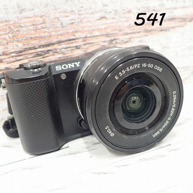 ●MK-541　SONY　α　5000　ミラーレス　一眼カメラ　E PZ16-50㎜　60サイズ 　20260603　