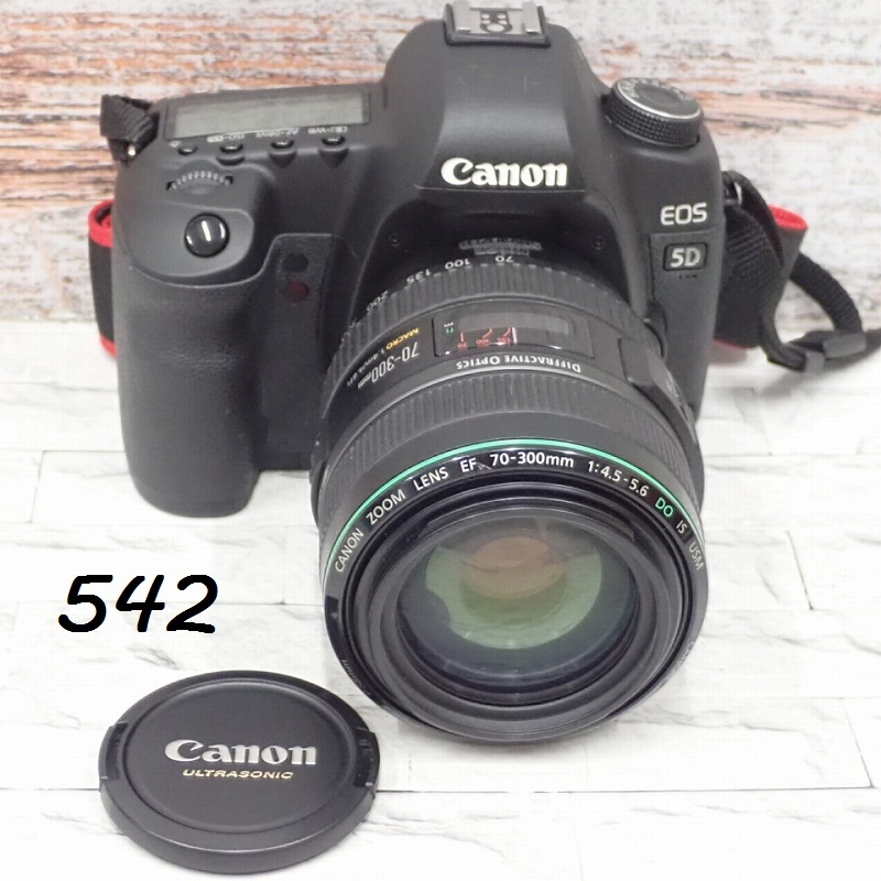 ●MK-542　CANON　EOS　5D　CANON　ZOOM　LENS　EF　70-300㎜　60サイズ 　20260603　