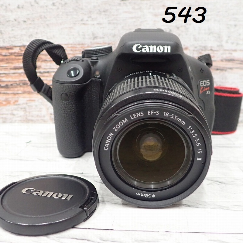 ●MK-543　CANON　EOS　KISS　X5　CANON　ZOOMLENS　EF-S　18-55㎜　60サイズ 　20260603　