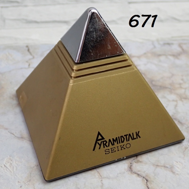 ●MK-671　SEIKO　PYRAMIDTALK DA570G 60サイズ　20260604