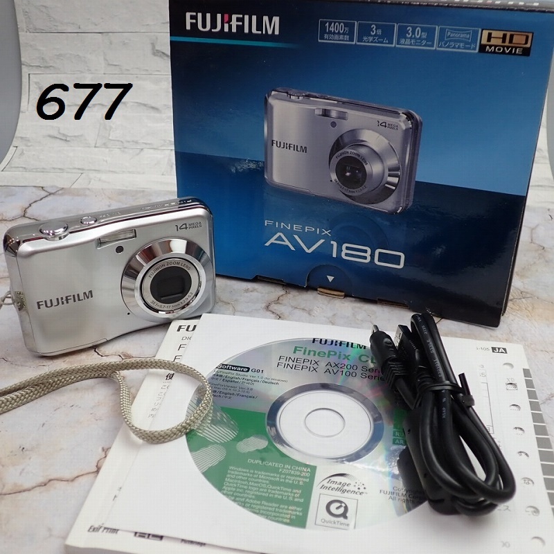 ●MK-677　FUJIFILM　FINEPIX　av180 単3電池使用　60サイズ　20260604