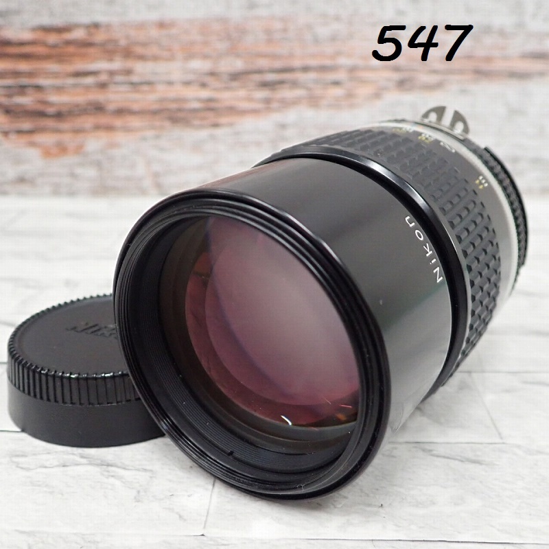●MK-547　NIKON　NIKKOR　135㎜　1:2.8　AI-s　マニュアルフォーカス 60サイズ　20260604
