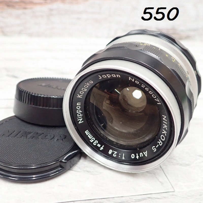 ●MK-550　NIKKOR-S　AUTO1:2.8　35㎜　AI　60サイズ　20260604
