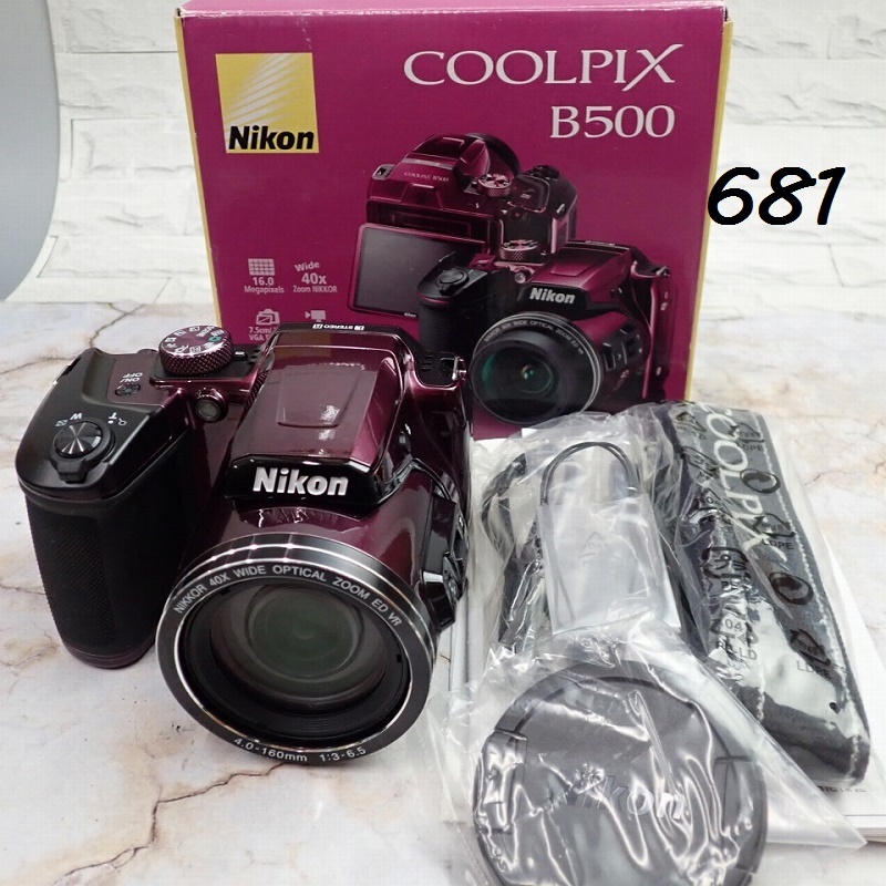 ●MK-681 NIKON　COOLPIX　B500　単3電池使用　60サイズ　20260604