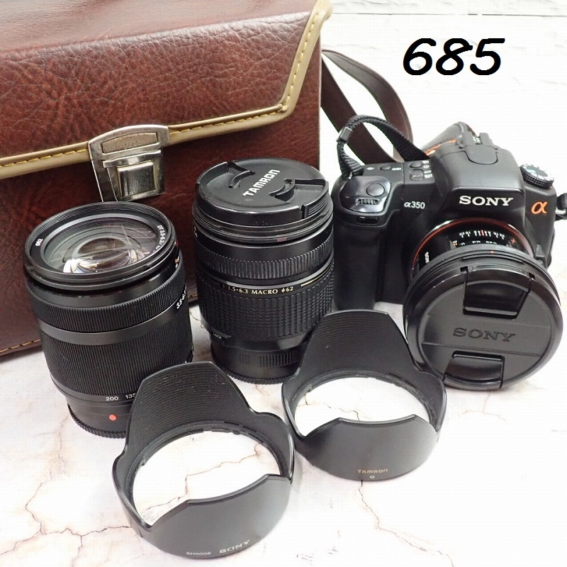 ●MK-685　SONY　α350　2.8/20　Φ72　TAMRON AF ASPHERICAL XR ld(IF)28-300mm 1:3.5-6.3 MACRO　Φ62　　他　80サイズ　20260604
