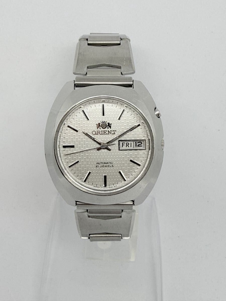 ORIENT オリエント AUTOMATIC デイデイト　21 JEWELS 自動巻き 腕時計 稼働品