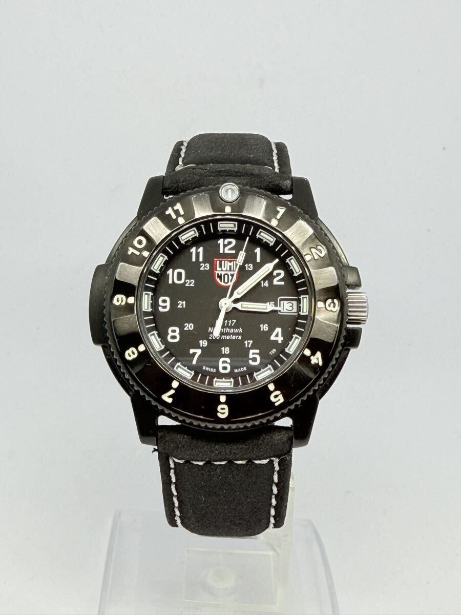 訳アリ　LUMINOX F-117 NIGHTHAWK 3400 SERIES ルミノックス 腕時計　稼動品