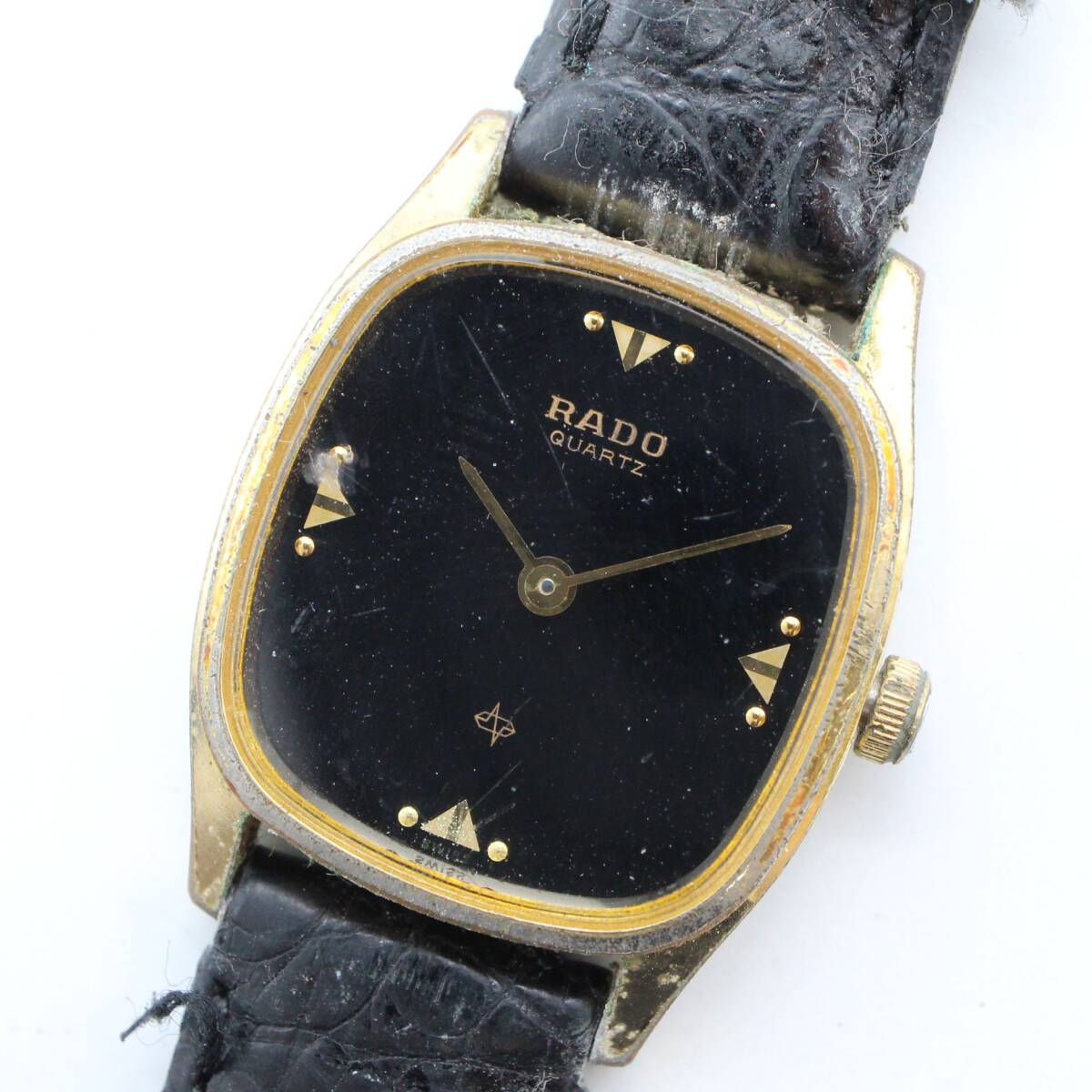 【RADO ラドー】 133.9507.2 クォーツ/QZ レディース 腕時計 ブラック文字盤