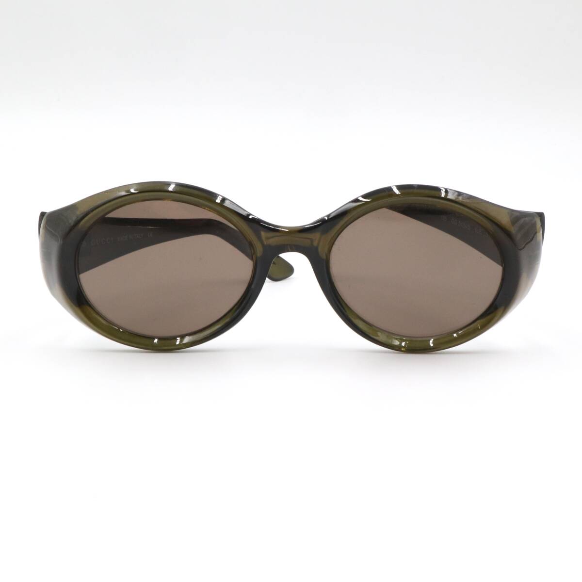 ★GUCCI グッチ GG 2434/S 5UE 51□21 サングラス メガネ 眼鏡 アイウェア レディース メンズ クリアカーキ