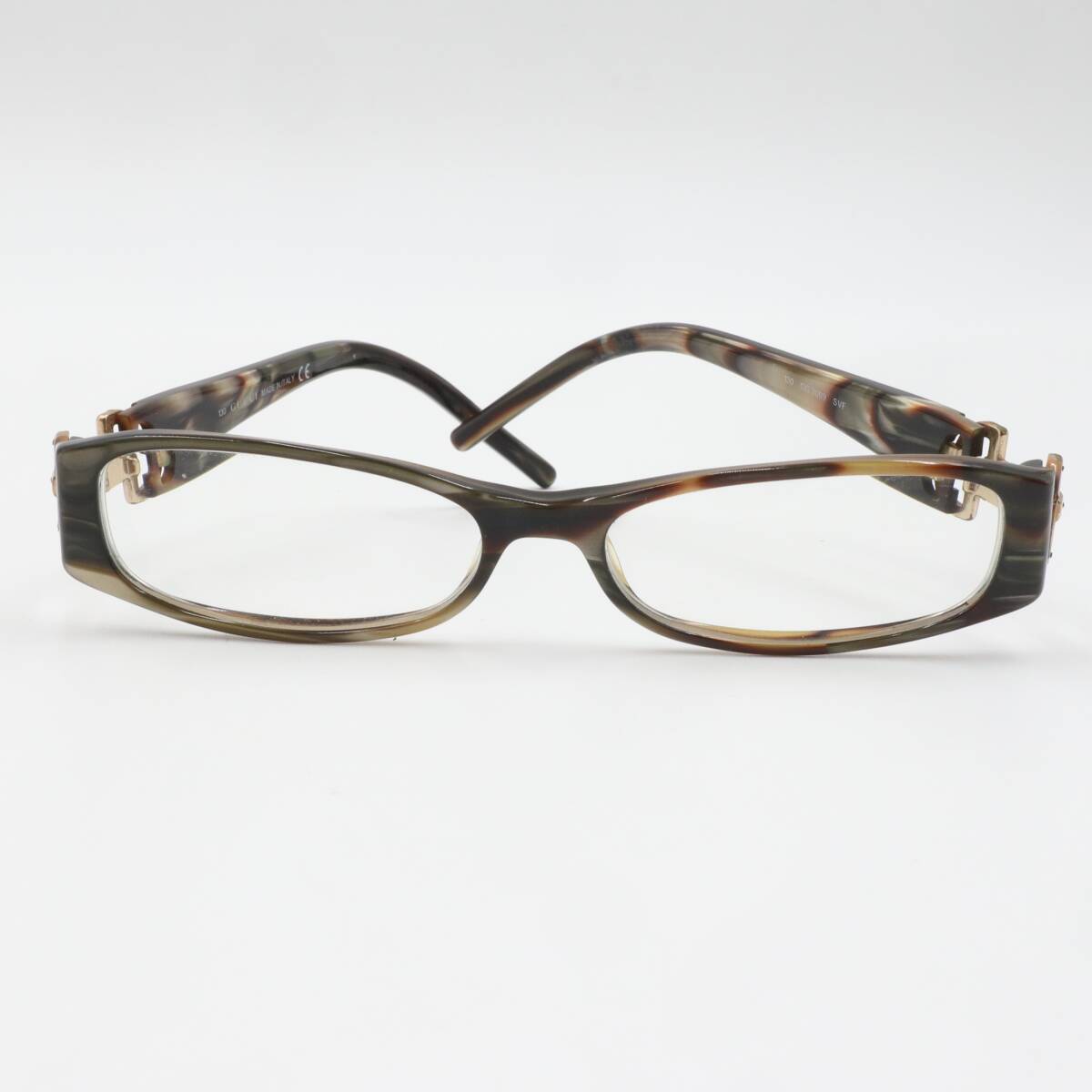 ★GUCCI グッチ GG3009 SVF 度入り メガネ 眼鏡 メンズ レディース カーキ系