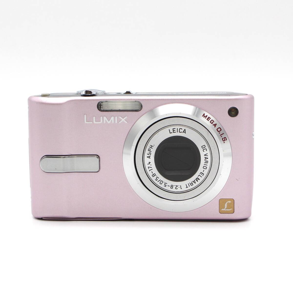 【Panasonic パナソニック】 LUMIX ルミックス DMC-FS1 コンパクトデジタルカメラ デジカメ ピンク系 通電確認済み 付属品あり